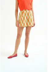 GEOMETRIC PRINT SHORTS