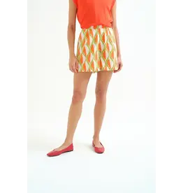 GEOMETRIC PRINT SHORTS