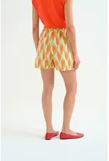 GEOMETRIC PRINT SHORTS