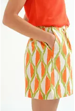 GEOMETRIC PRINT SHORTS