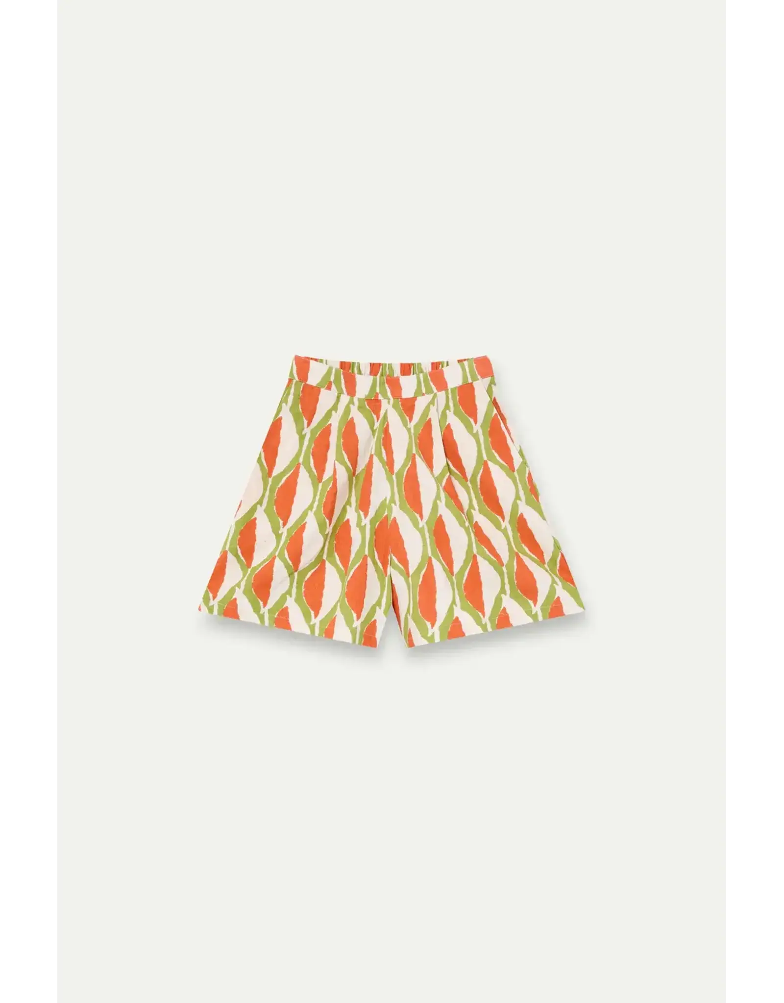 GEOMETRIC PRINT SHORTS