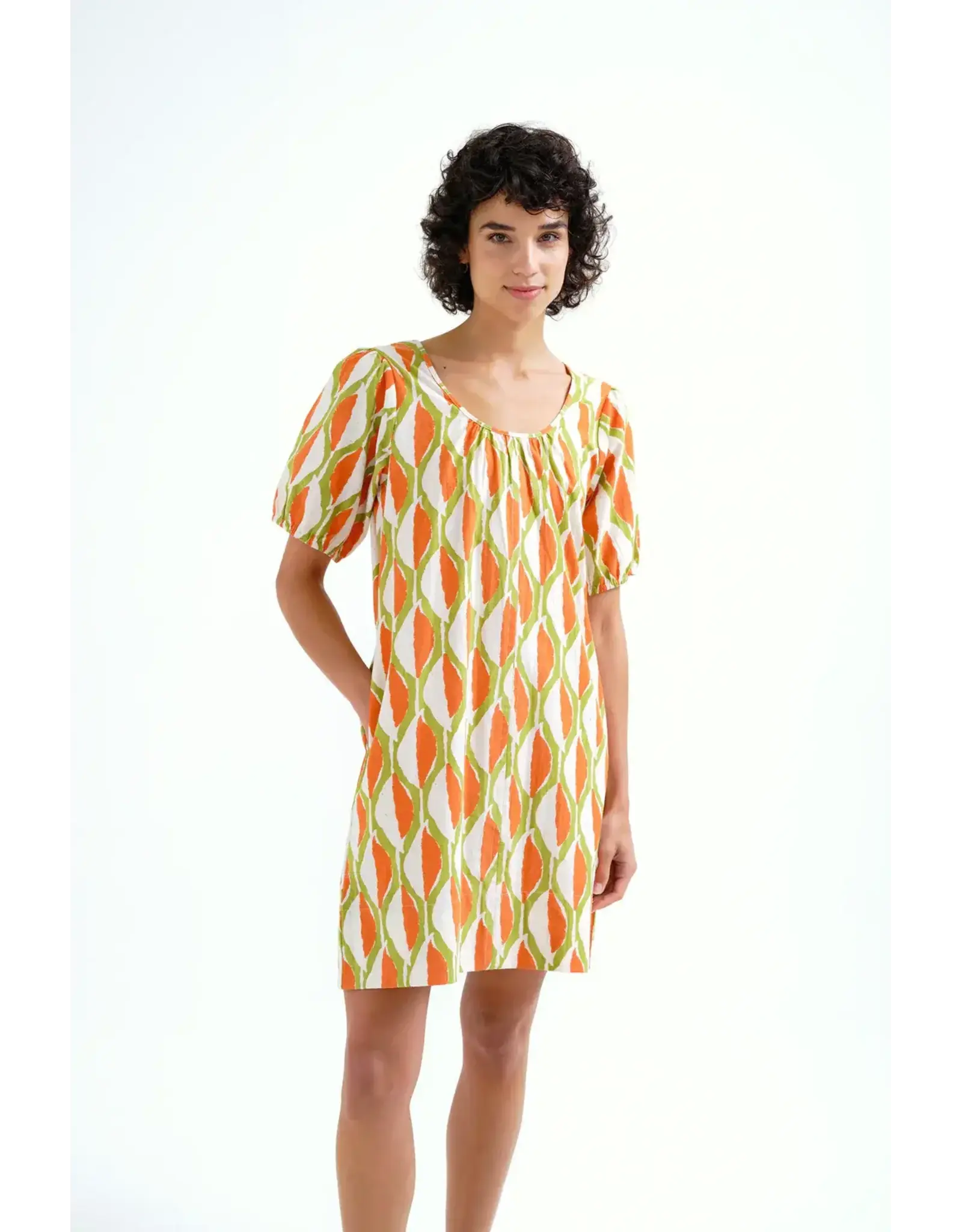 SSLV GEOMETRIC MINI DRESS