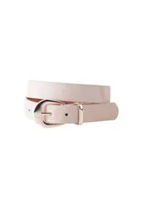CALF HAIR BELT W/THICK BUCKLE