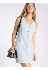 IRVING DENIM STRIPE DRESS