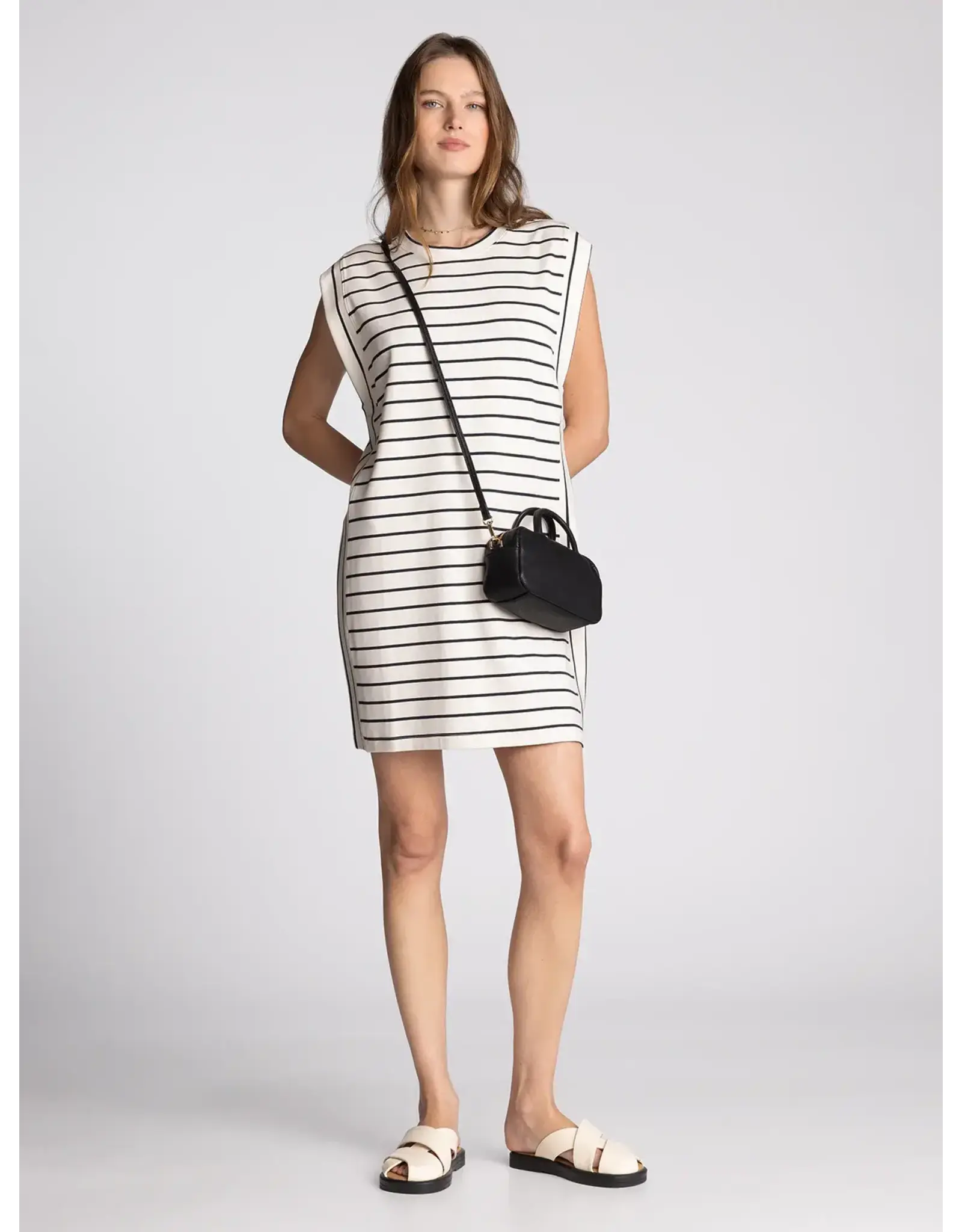 AVELIN STRIPE KNIT DRESS