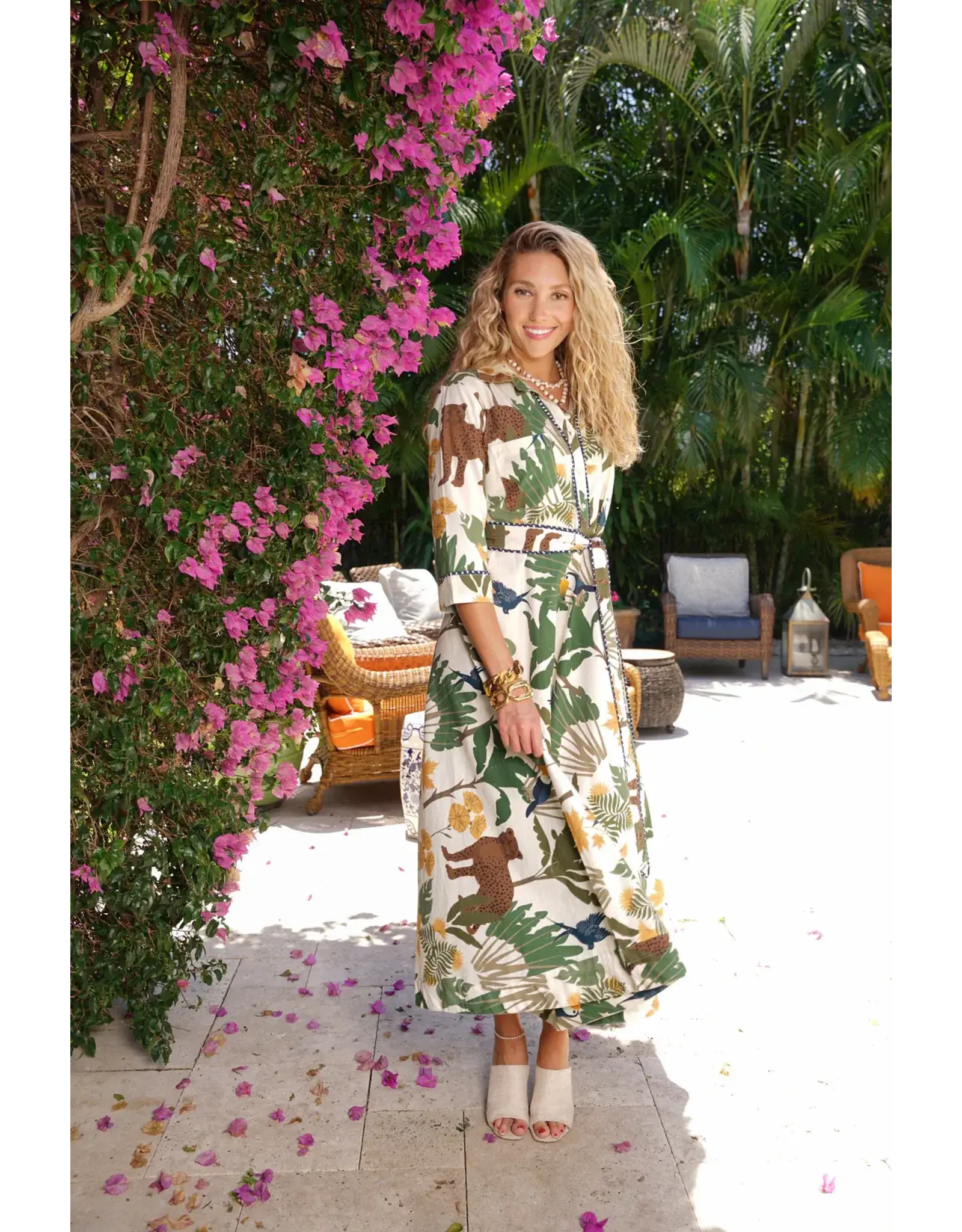 JUST DARVINY DESERT SAFARI DRESS