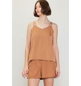 DOUBLE STRAP SILK CAMI