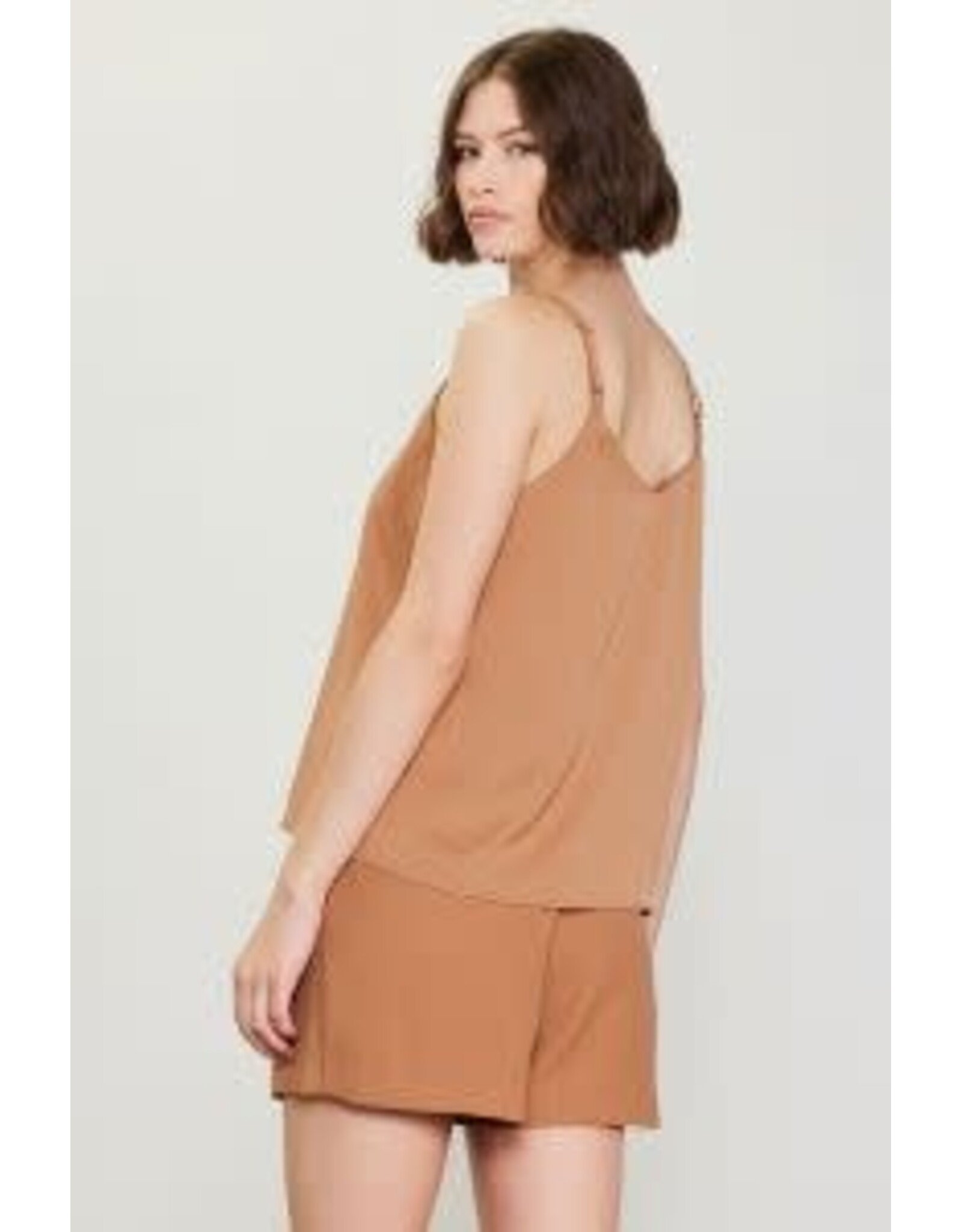 DOUBLE STRAP SILK CAMI