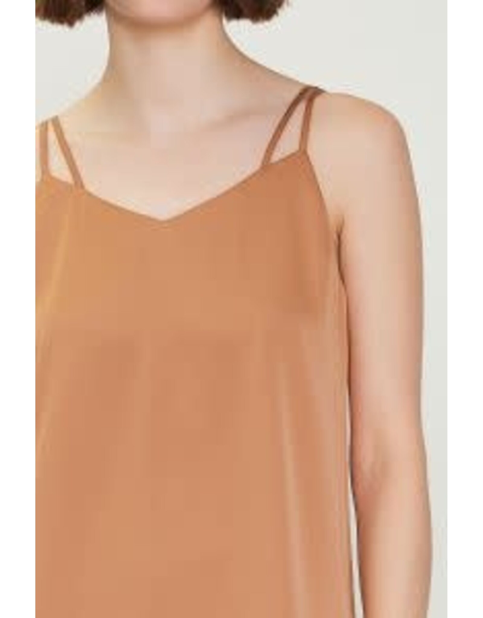 DOUBLE STRAP SILK CAMI