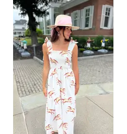 KATHLEEN MAEVE HORSE PRINT MAXI