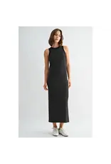 FUN2FUN STRIPE RIB KNIT DRESS