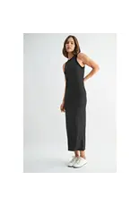 FUN2FUN STRIPE RIB KNIT DRESS