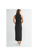 FUN2FUN STRIPE RIB KNIT DRESS