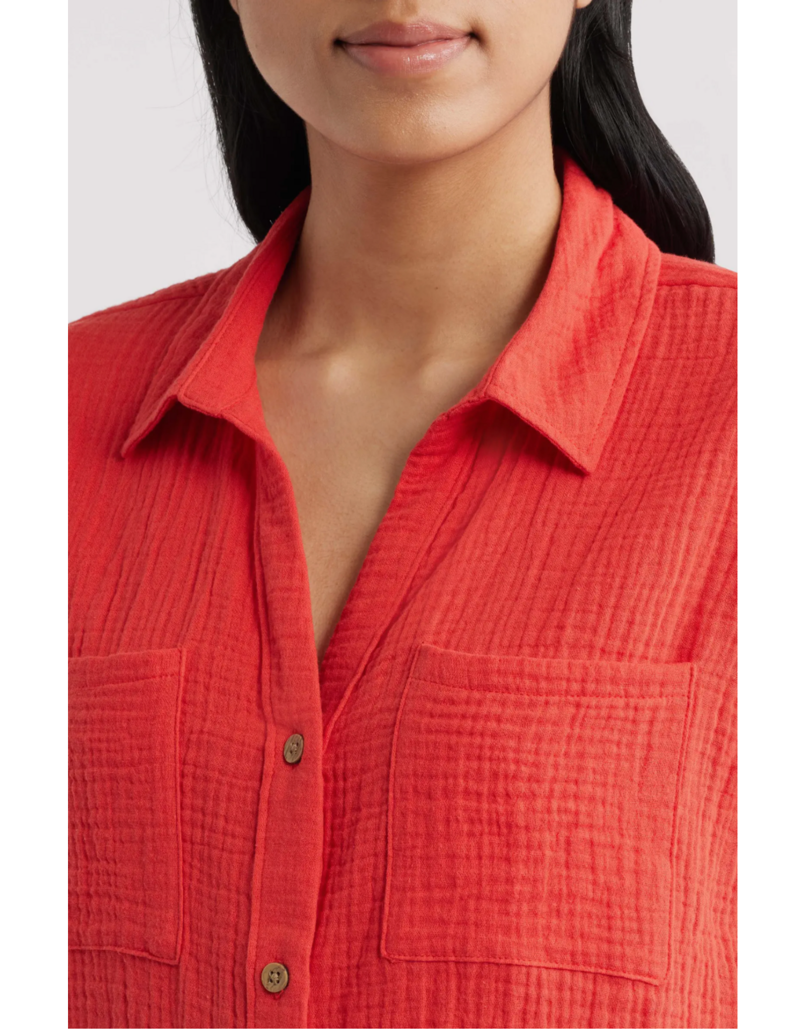CHICAGO GUAZE BUTTON DOWN