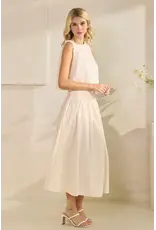 TRES BIEN POPLIN CROP TANK TOP