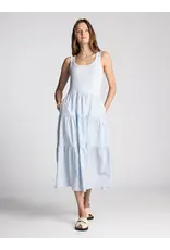 SOLENNE SMOCKED MIDI