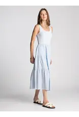 SOLENNE SMOCKED MIDI