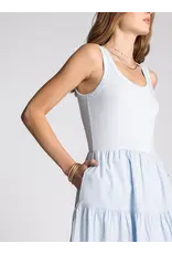 SOLENNE SMOCKED MIDI