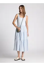 SOLENNE SMOCKED MIDI