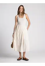 SOLENNE SMOCKED MIDI