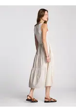 SOLENNE SMOCKED MIDI