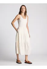 SOLENNE SMOCKED MIDI