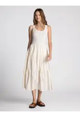 SOLENNE SMOCKED MIDI
