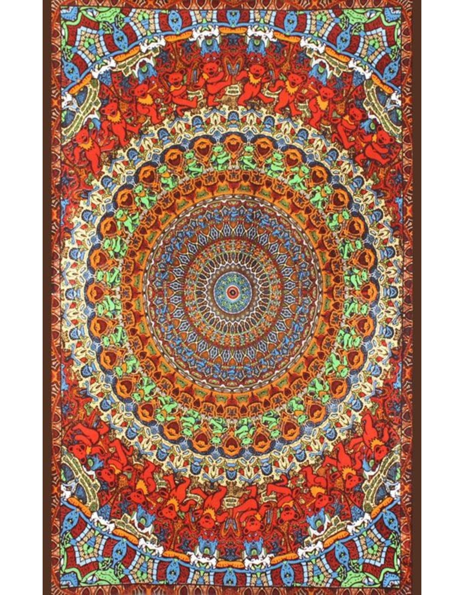 Grateful Dead Bear Vibrations Tapestry