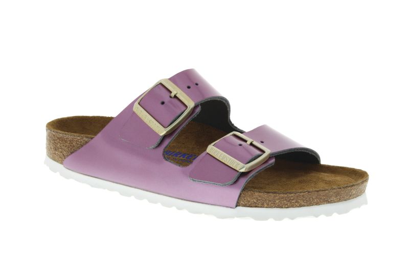 birkenstock arizona soft footbed iron oiled leather