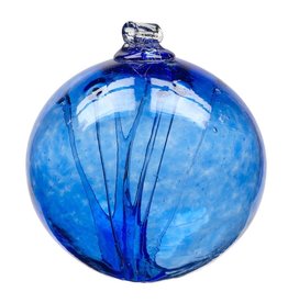 6" Olde English Witch Ball-Cobalt