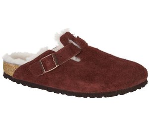 birkenstock clogs fur