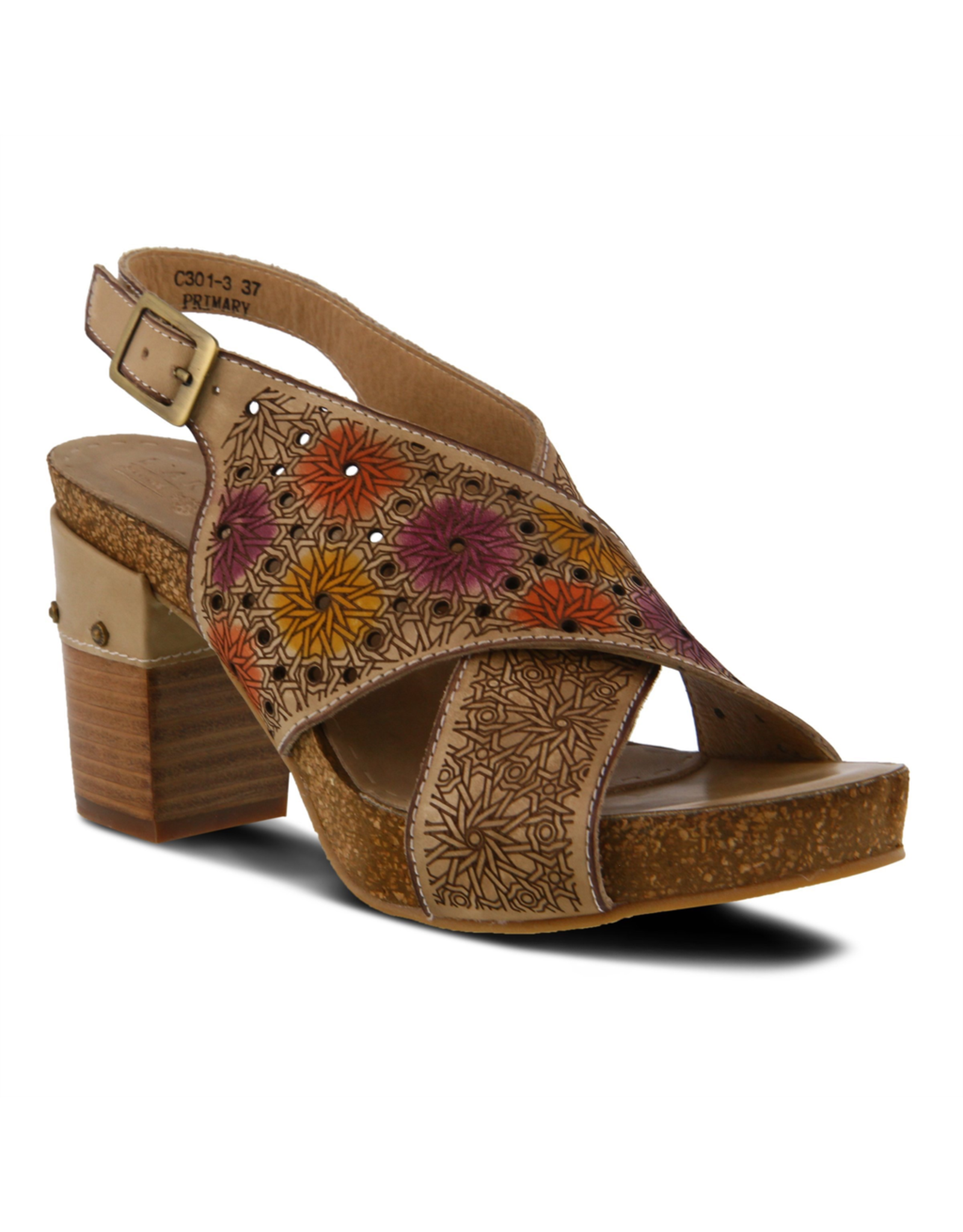 Gian Leather Slingback Sandal