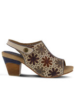 Racquel Leather Slingback Sandal