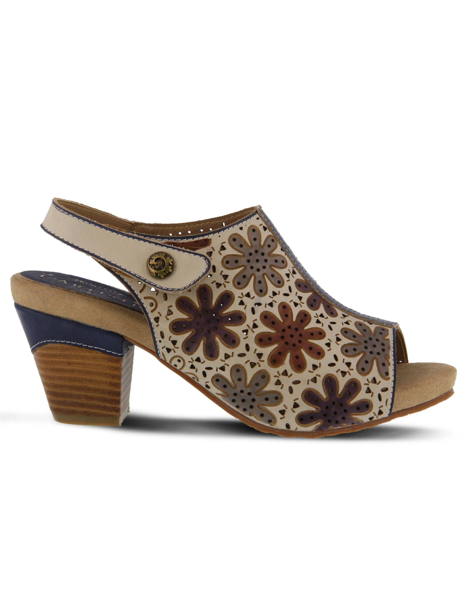 Racquel Leather Slingback Sandal