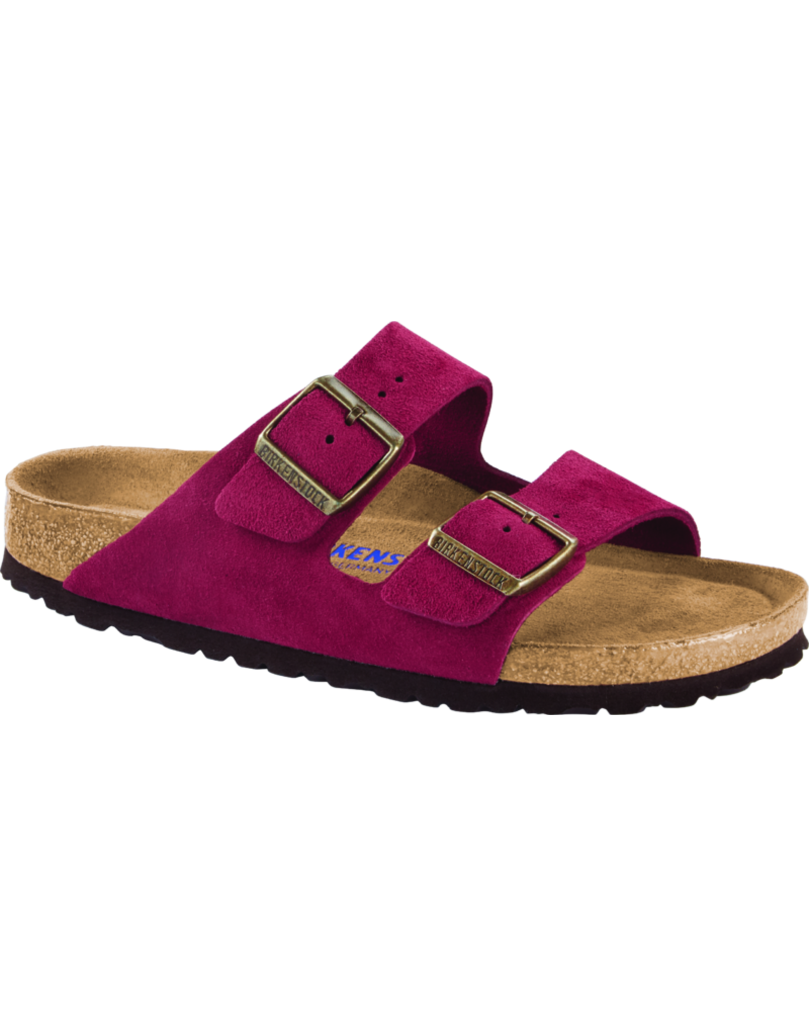 Birkenstock Arizona Sandal Soft Footbed Antique Port Suede