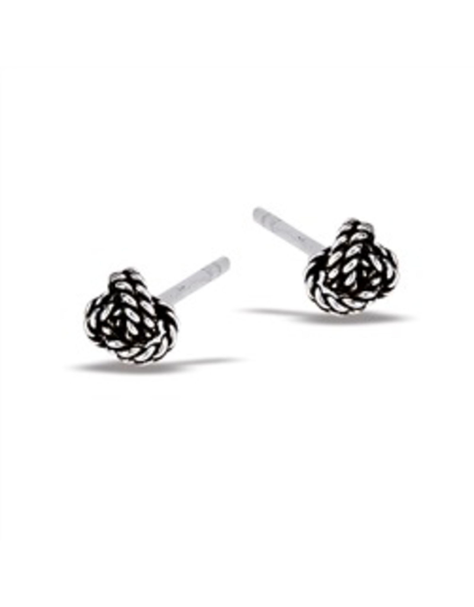 Rope Knot Post Earring