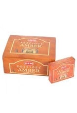 HEM Precious Amber Incense Cones