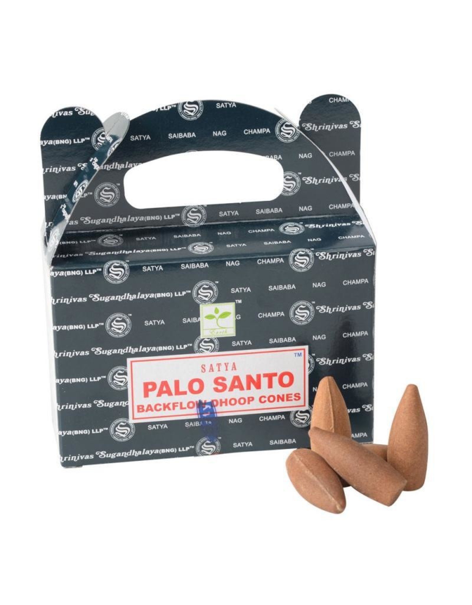 Satya Palo Santo Backflow Incense Cones