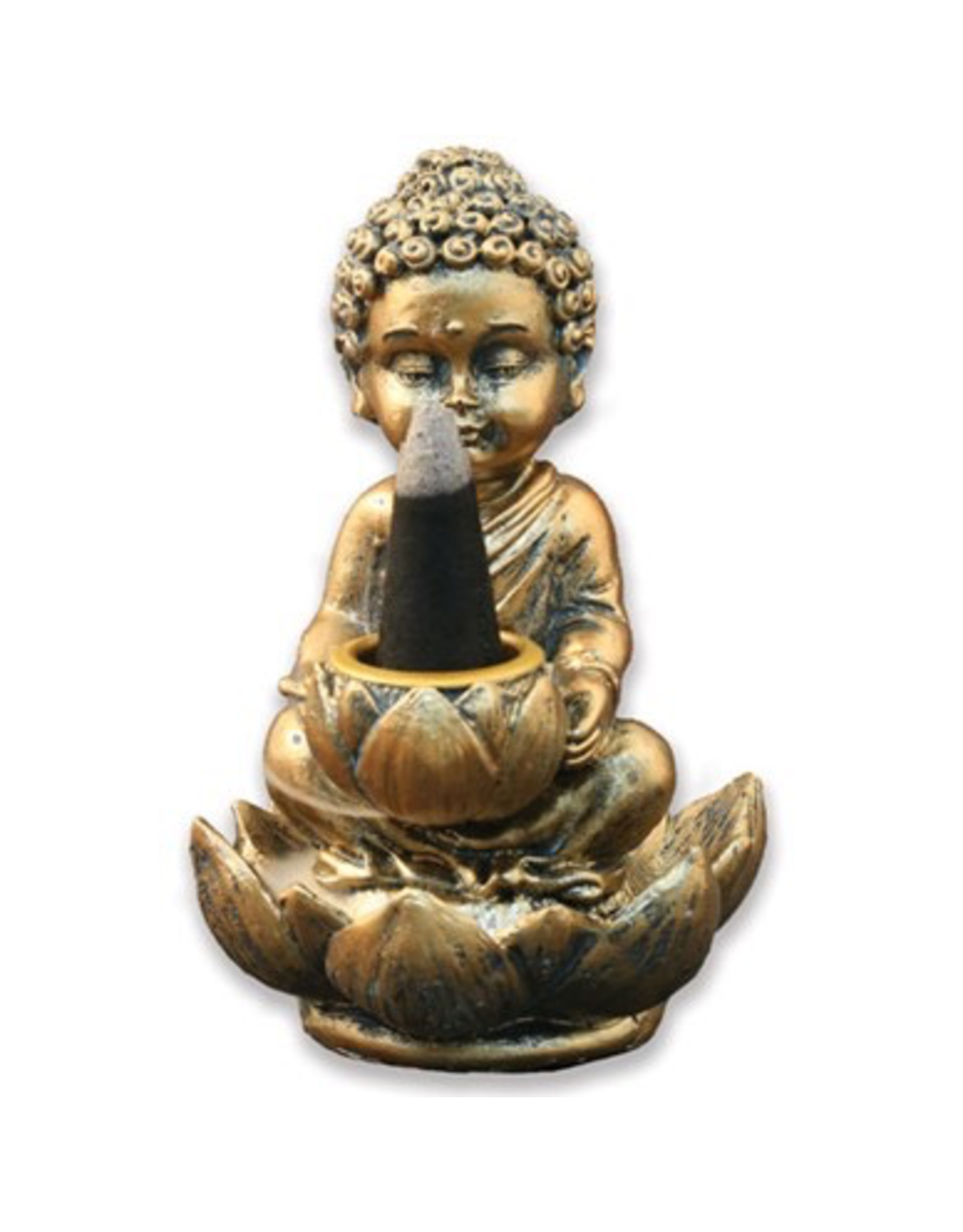 Mini Buddha Backflow Incense Burner