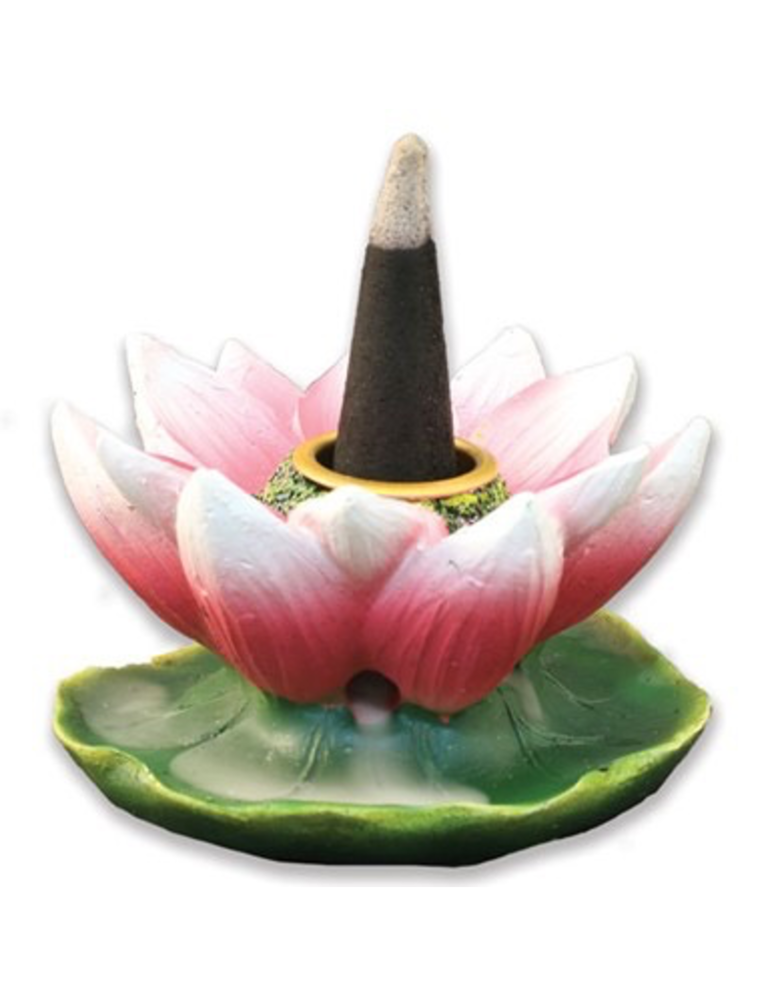 Mini Lotus Backflow Incense Cone Burner