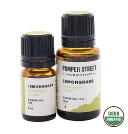 Organic Lemongrass Essential Oil 15ml