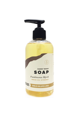 Hand + Body Soap Frankincense Myrrh 8 oz.
