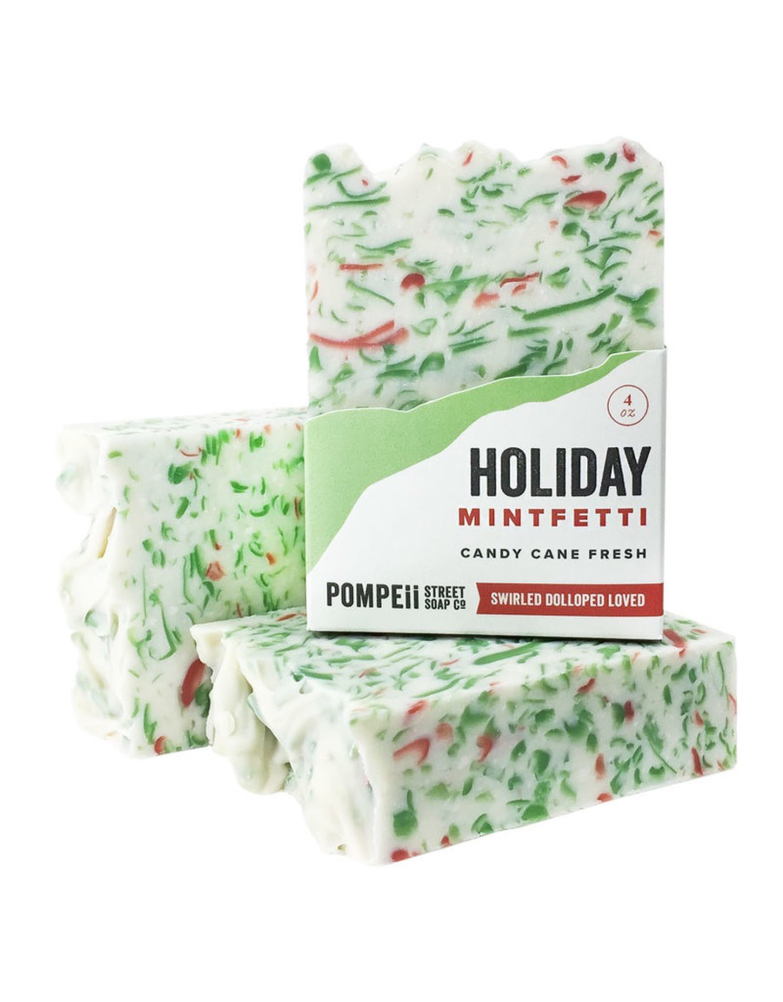 Holiday Peppermint Soap 4 oz.