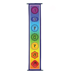 7 Chakra Rainbow Banner