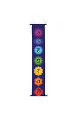 Seven Chakra Banner-Blue