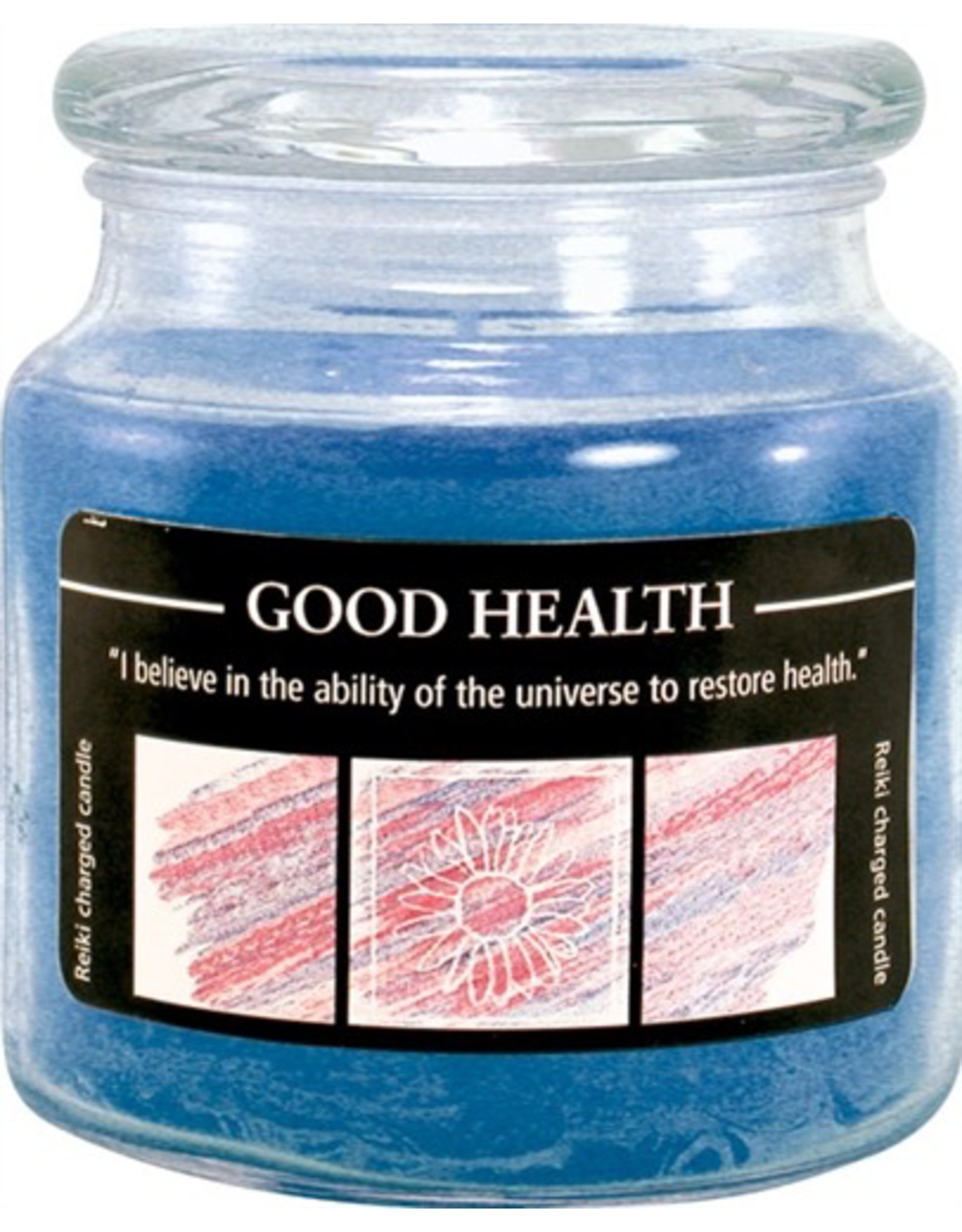 Crystal Journey 16 oz Good Health Jar Candle
