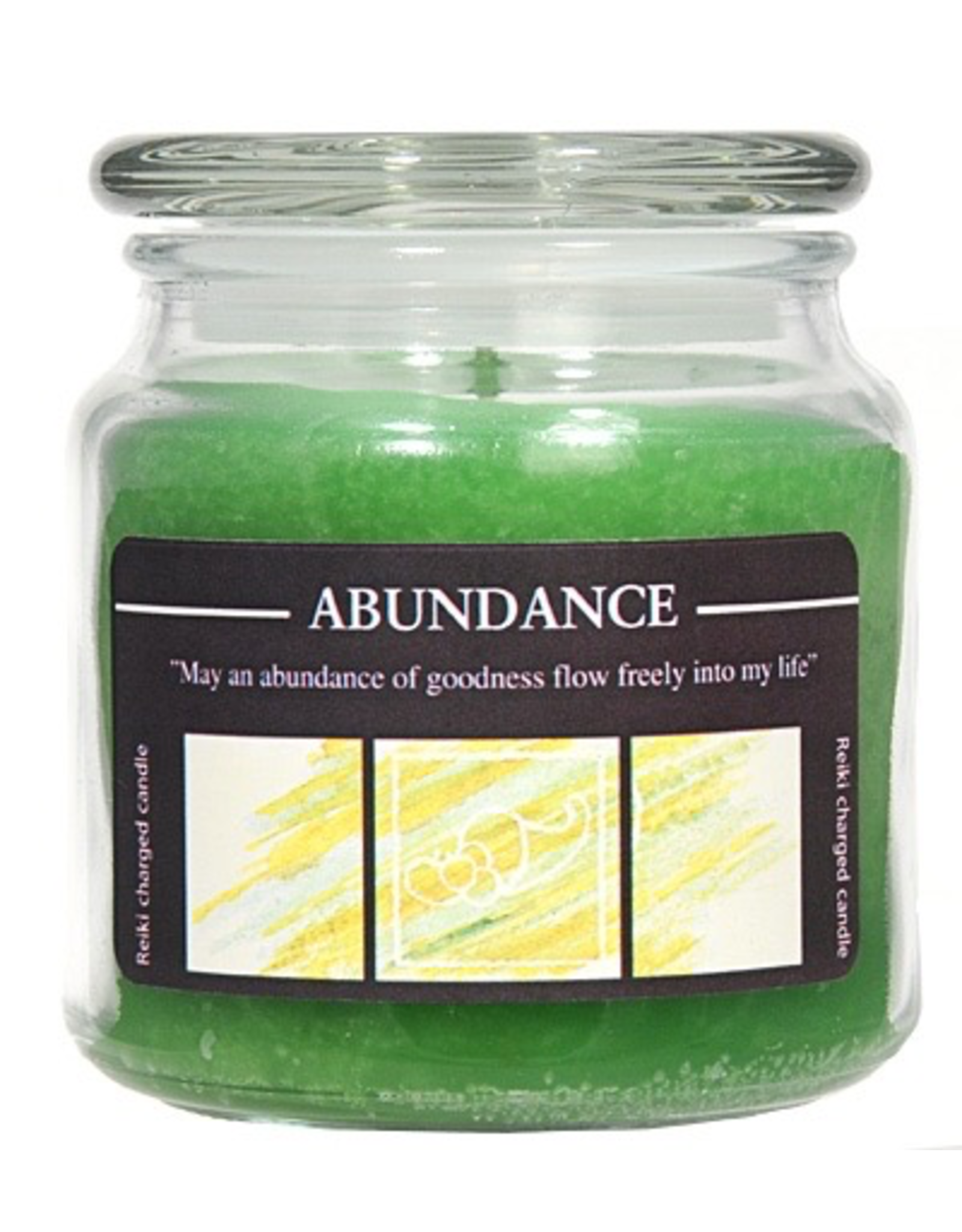 Crystal Journey 16 oz Abundance Jar Candle