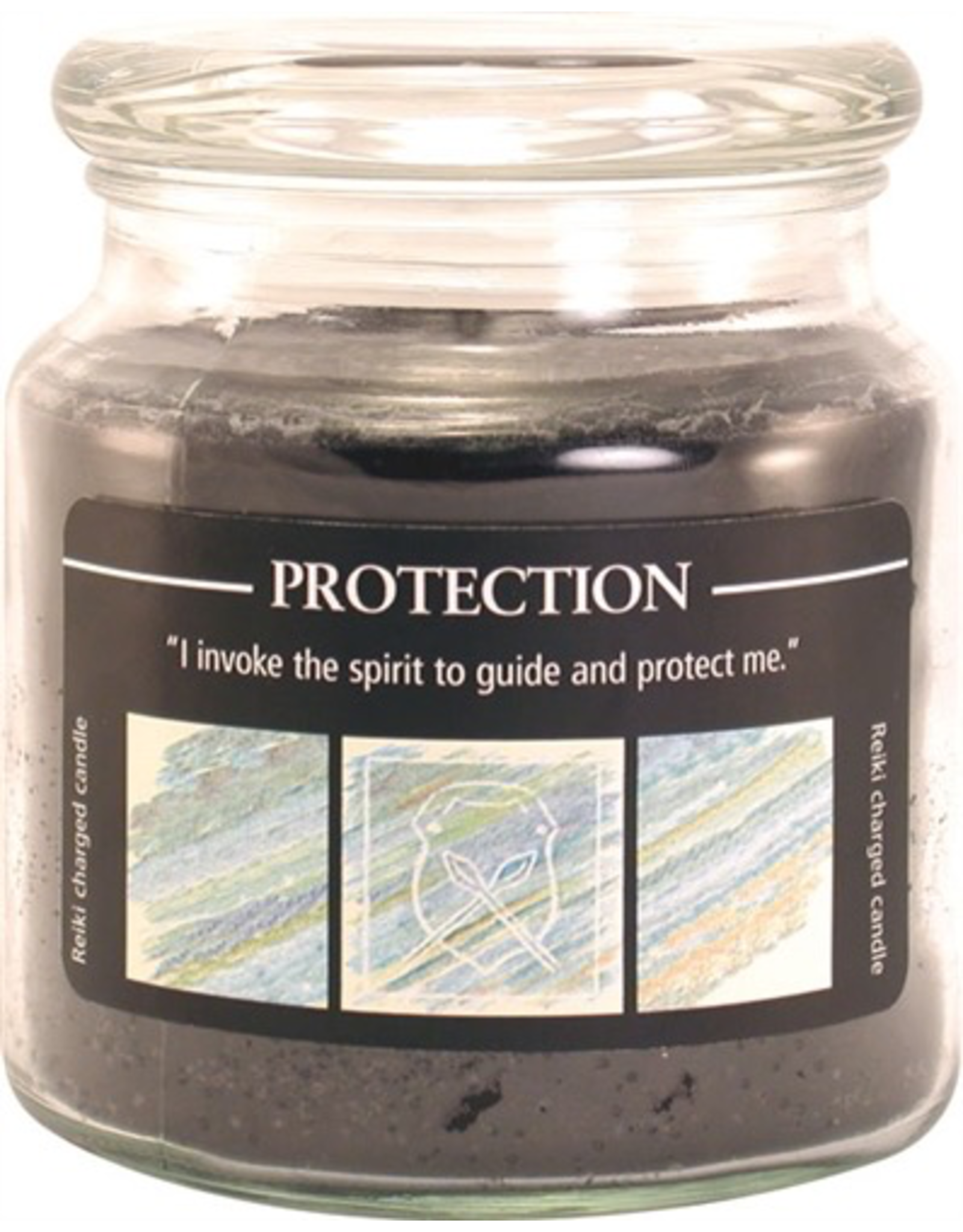 Crystal Journey 16 oz Protection Jar Candle