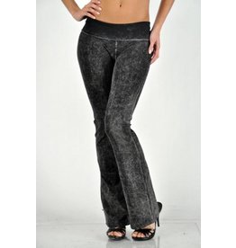 Mineral Wash Yoga Pant with Bell