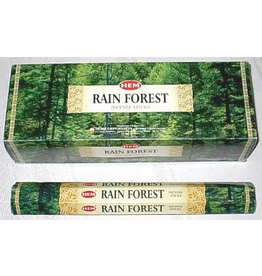 HEM 20 Gram Rain Forest Hex Box Incense